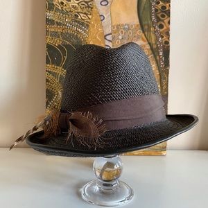 ⭐️LAST DAY⭐️ Cha-Cha’s House of Ill Repute - Straw Fedora Hat